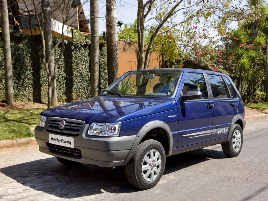  Fiat Mille Way Economy 5-Door 2008 года  (фото 2 из 15)